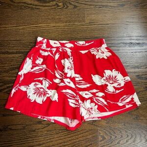 Boohoo Floral Flippy Shorts